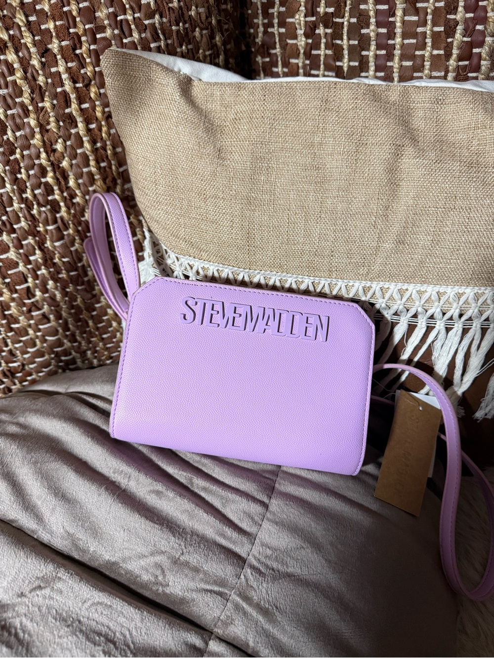Steve Madden Lavender Lilac Crossbody Bag